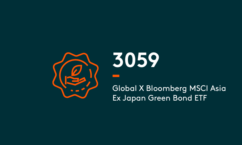 Global X Bloomberg MSCI Asia Ex Japan Green Bond ETF